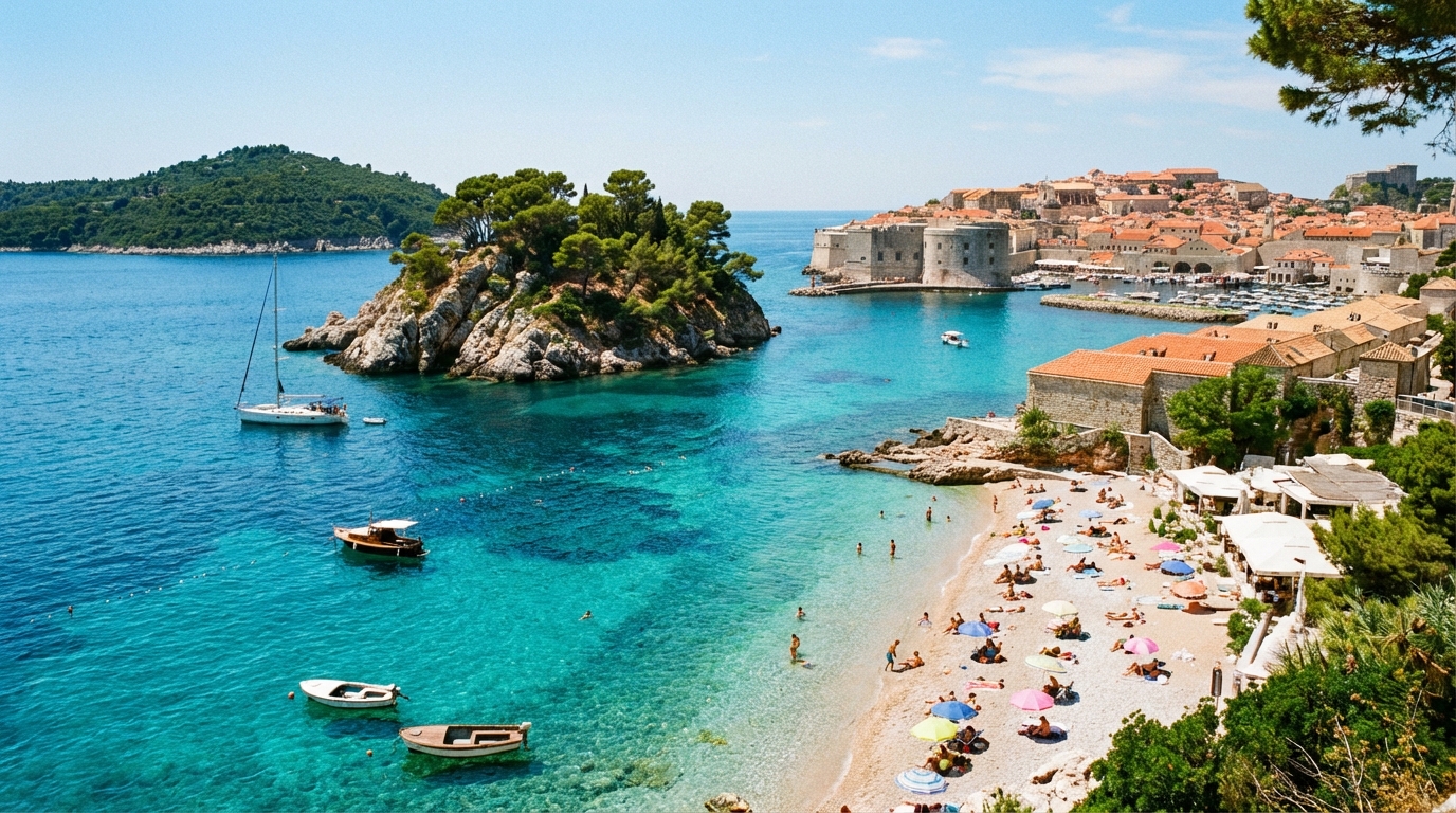 Лето в Хорватии - курорт Дрвеник